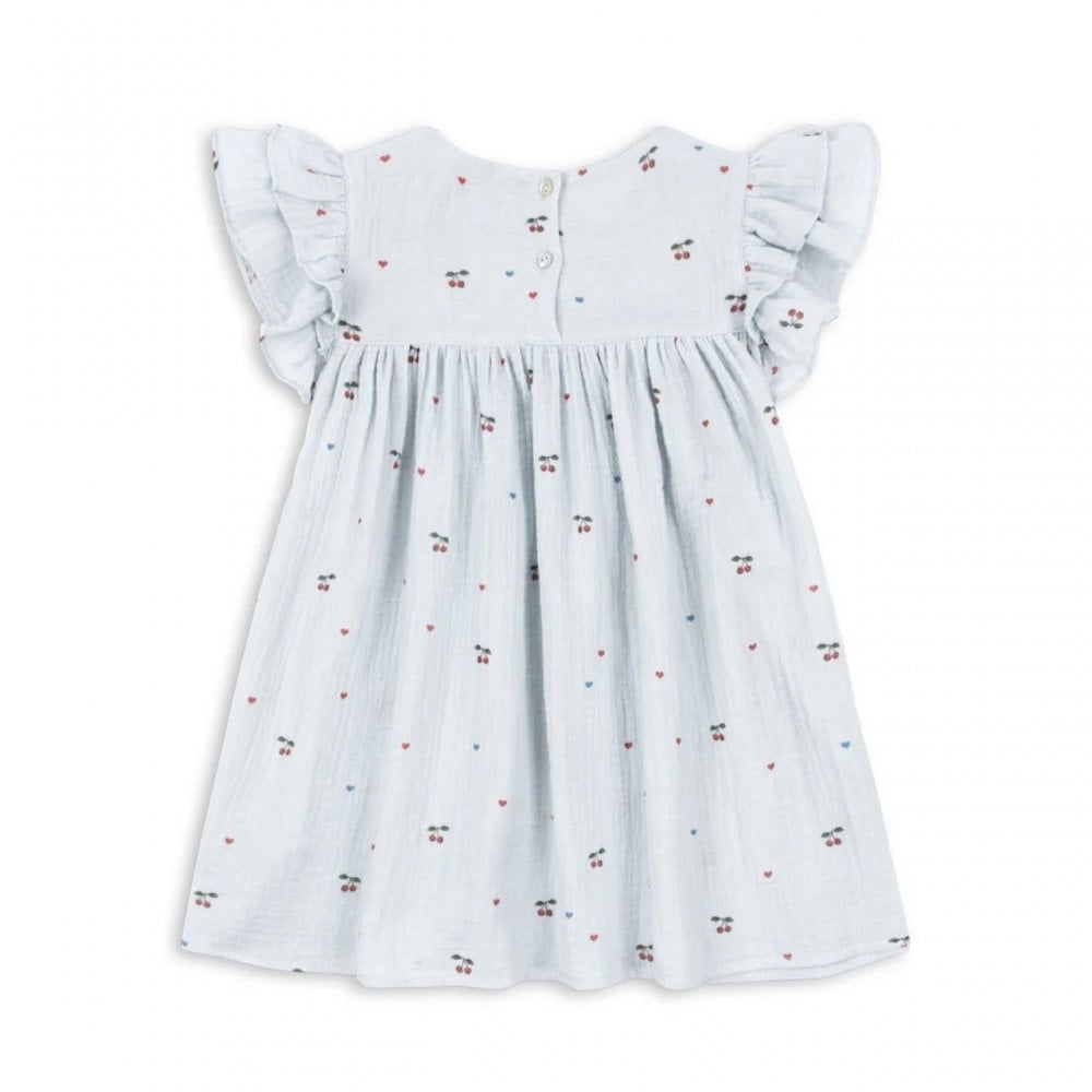 COCO DRESS - CHERRY BLUE COEUR