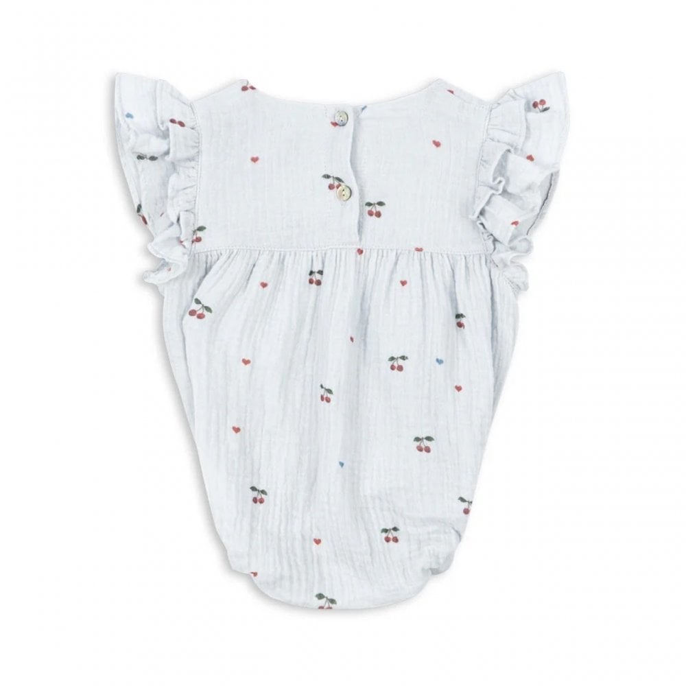 COCO ROMPER - CHERRY BLUE COEUR