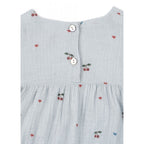 COCO ROMPER - CHERRY BLUE COEUR