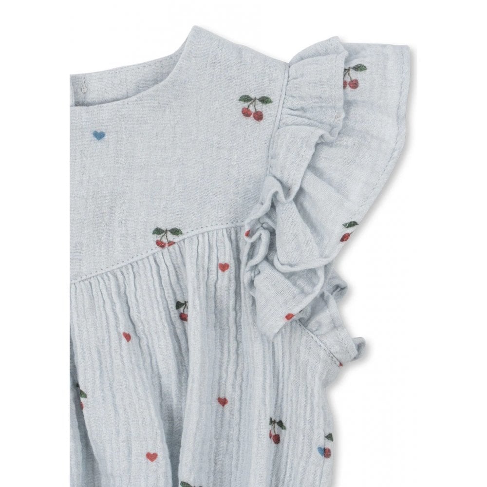 COCO ROMPER - CHERRY BLUE COEUR