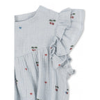COCO ROMPER - CHERRY BLUE COEUR