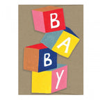 BABY CUBES DIE CUT CARD