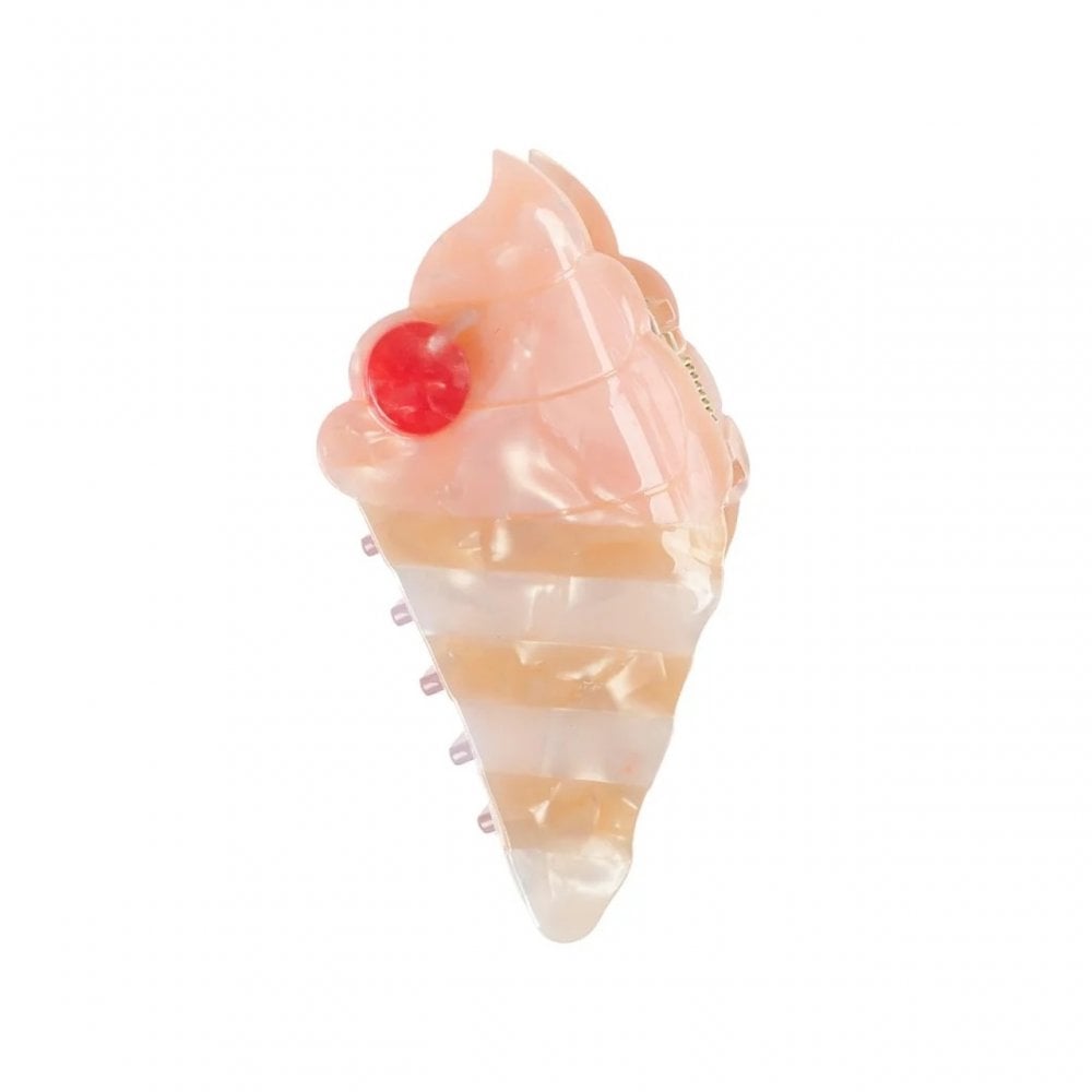 VERY CHERRY ICE CREAM CLAW HAIR CLIP