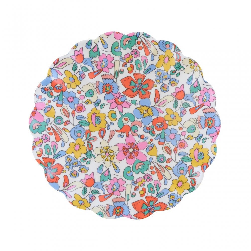 6 LIBERTY GARDEN REUSABLE SMALL PLATES