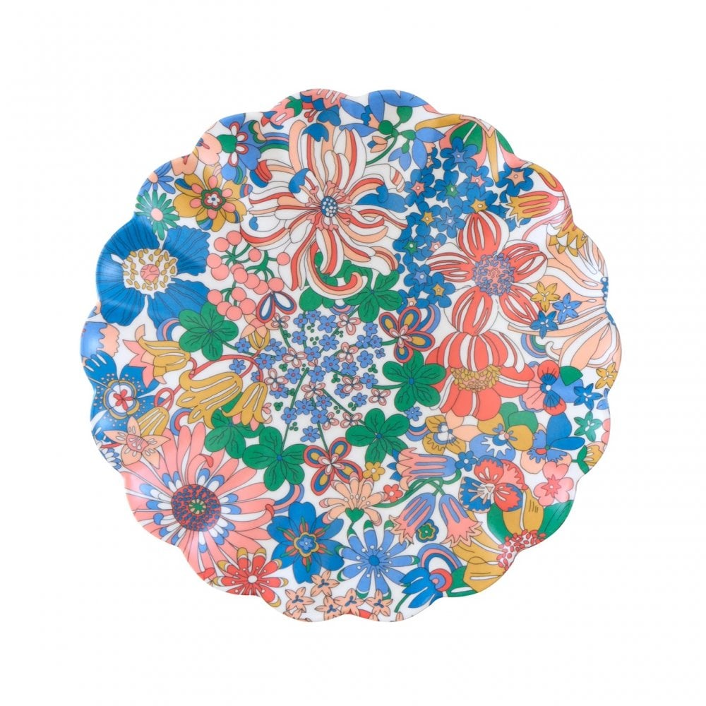 6 LIBERTY GARDEN REUSABLE SMALL PLATES