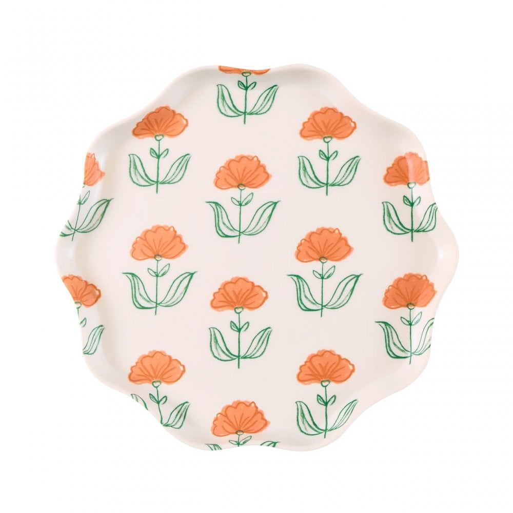6 FLORA REUSABLE SMALL PLATES
