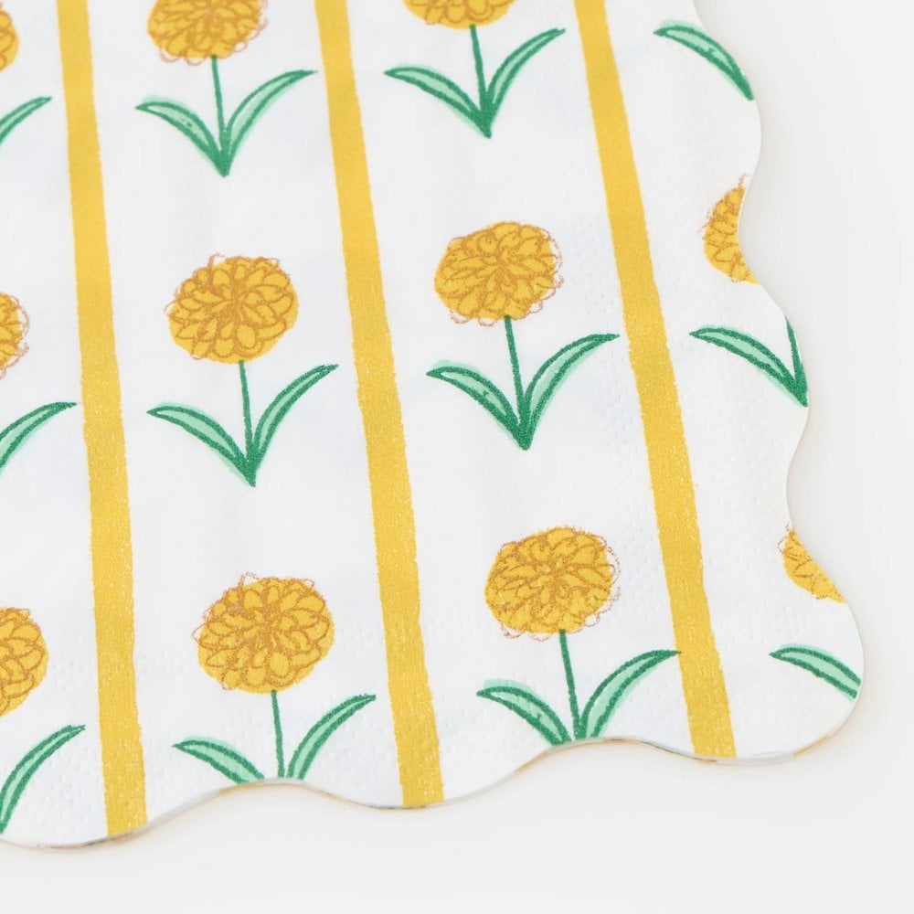 16 FLORA NAPKINS