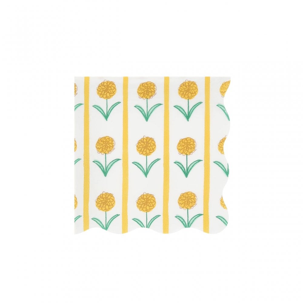 16 FLORA NAPKINS