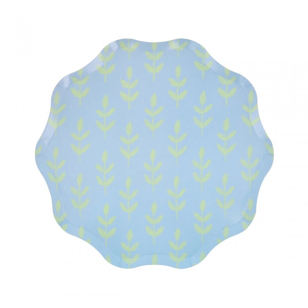 8 FLORA PLATES