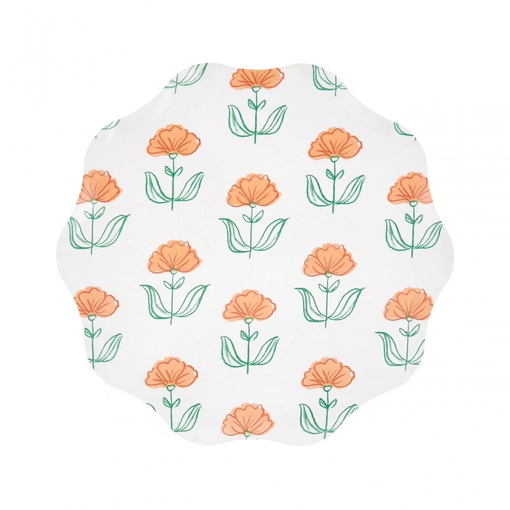 8 FLORA PLATES