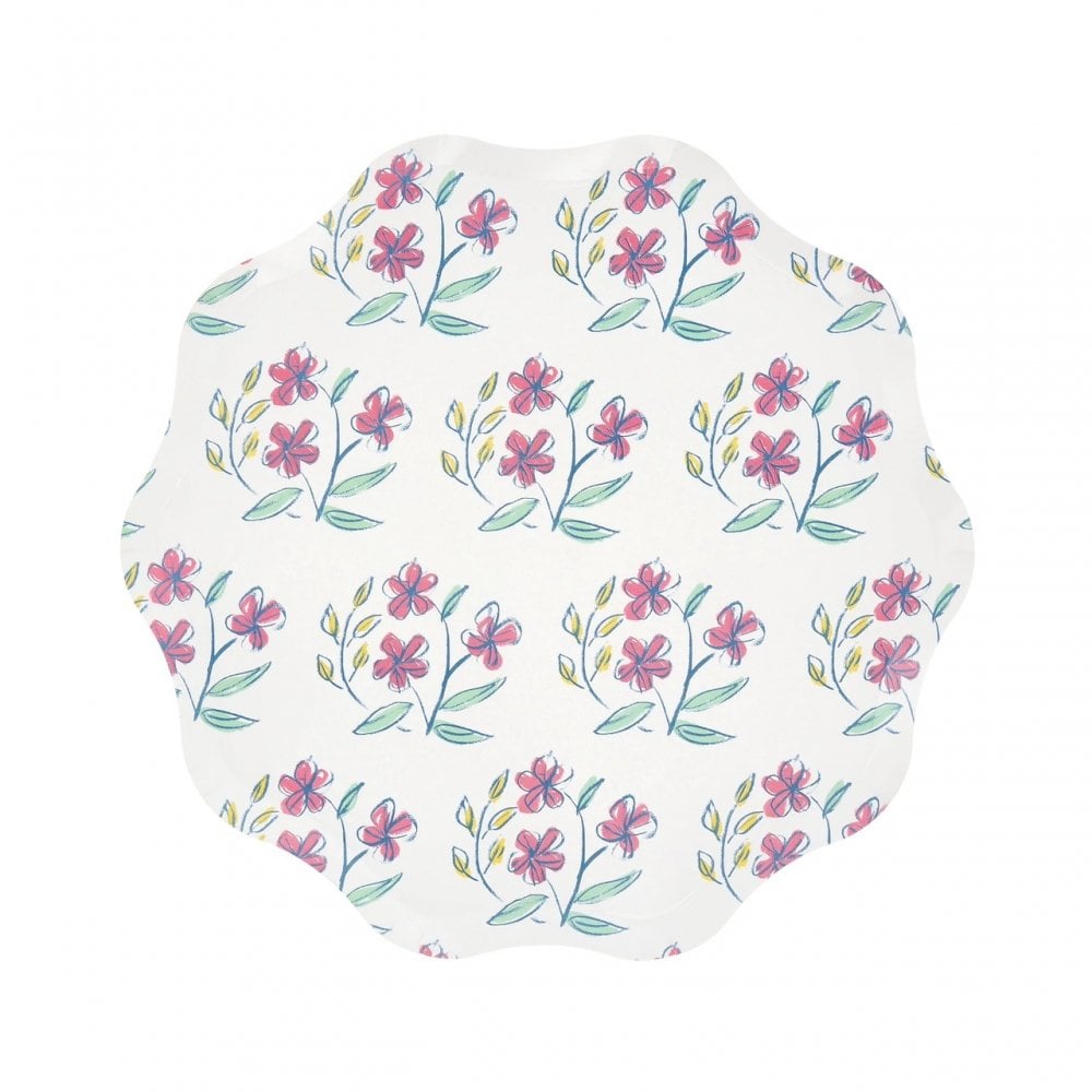 8 FLORA PLATES