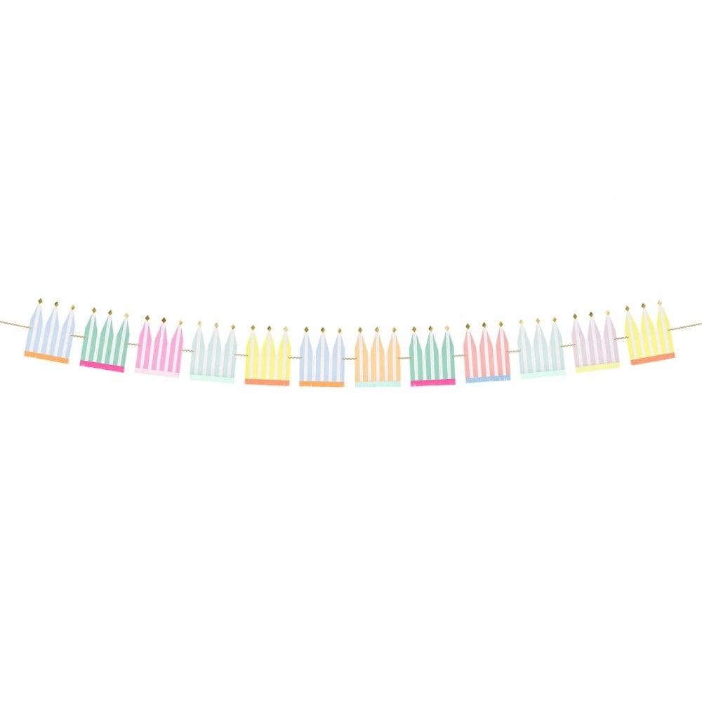 DIY PHOTO CROWN GARLAND