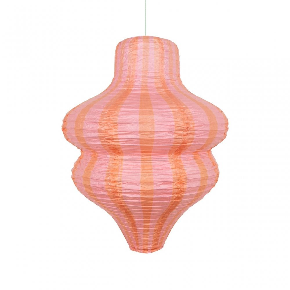 FLORA ORANGE + BLUE LANTERNS