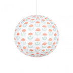 FLORA ORANGE + BLUE LANTERNS