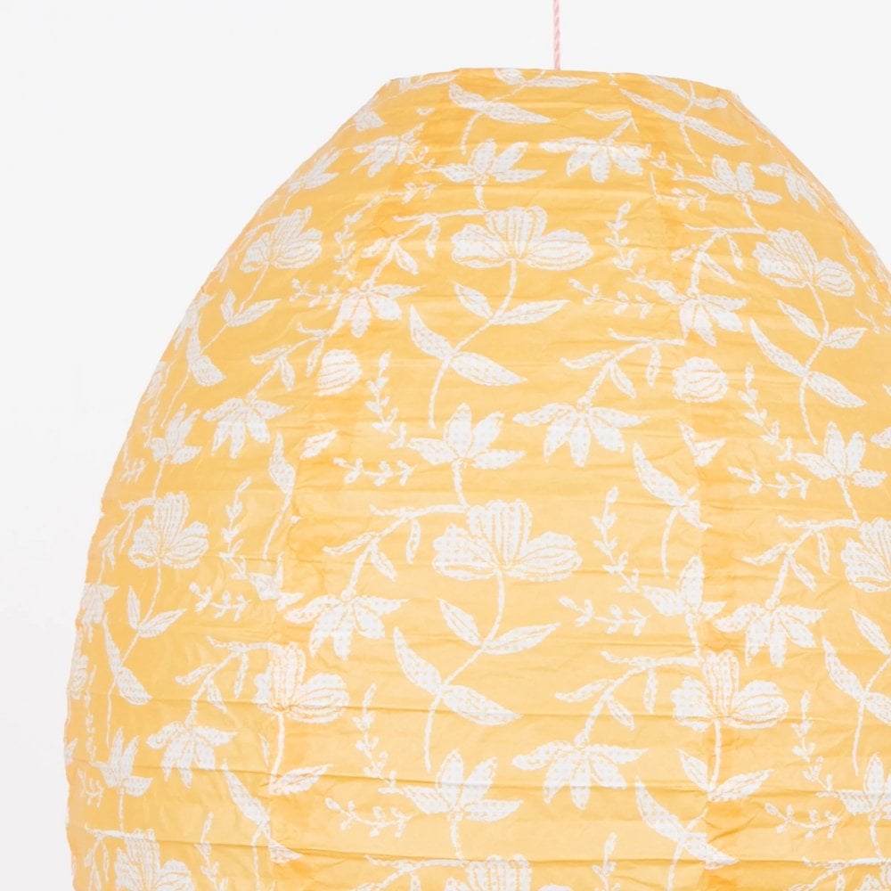 FLORA PINK + YELLOW LANTERNS