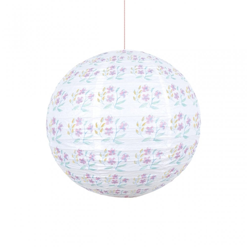 FLORA PINK + YELLOW LANTERNS