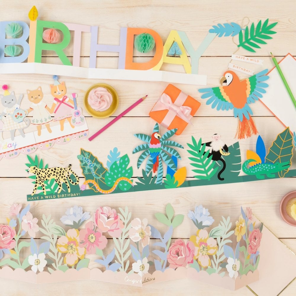 JUNGLE JAMBOREE CONCERTINA CARD