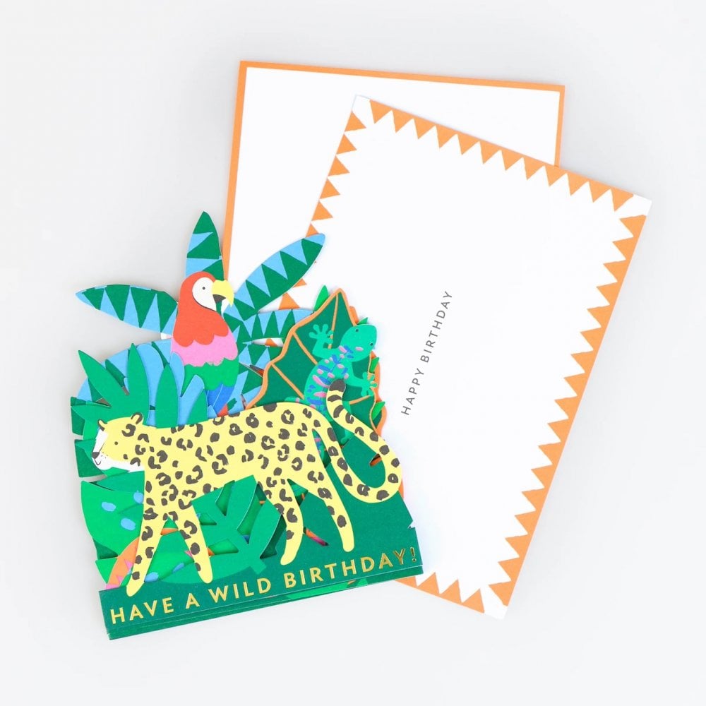 JUNGLE JAMBOREE CONCERTINA CARD