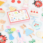 KITTEN CLUB SHAPES STICKERS