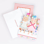 KITTEN CLUB CONCERTINA BIRTHDAY CARD