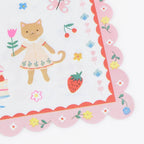 16 KITTEN CLUB LARGE NAPKINS