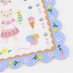 16 KITTEN CLUB SMALL NAPKINS