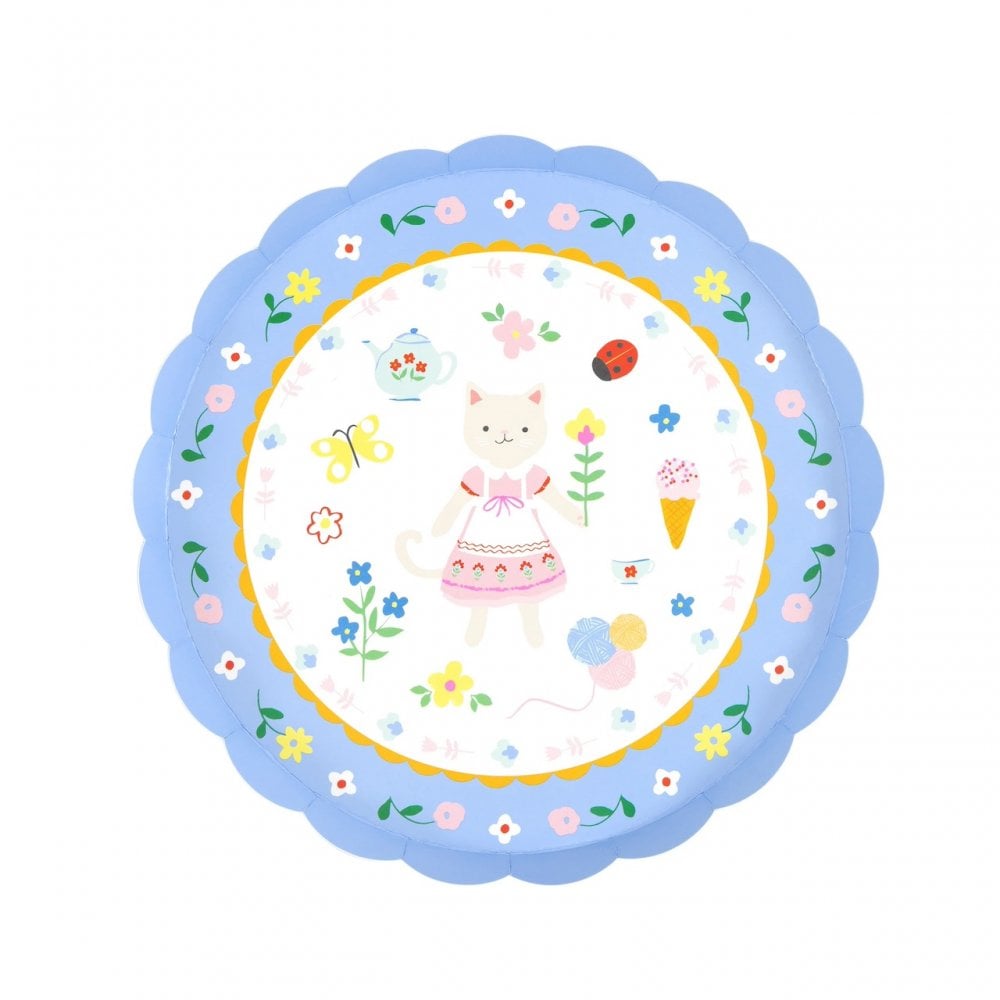 8 KITTEN CLUB SIDE PLATES