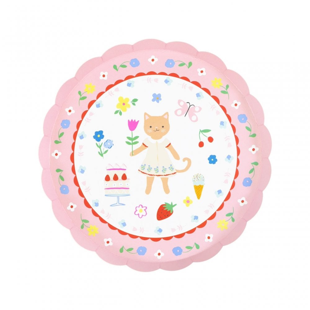 8 KITTEN CLUB SIDE PLATES