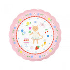 8 KITTEN CLUB SIDE PLATES