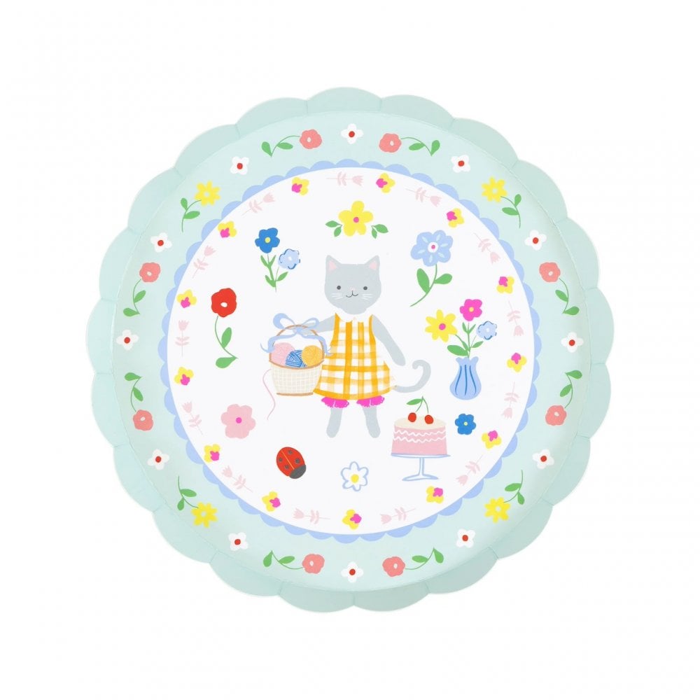 8 KITTEN CLUB SIDE PLATES