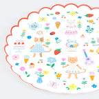 8 KITTEN CLUB DINNER PLATES
