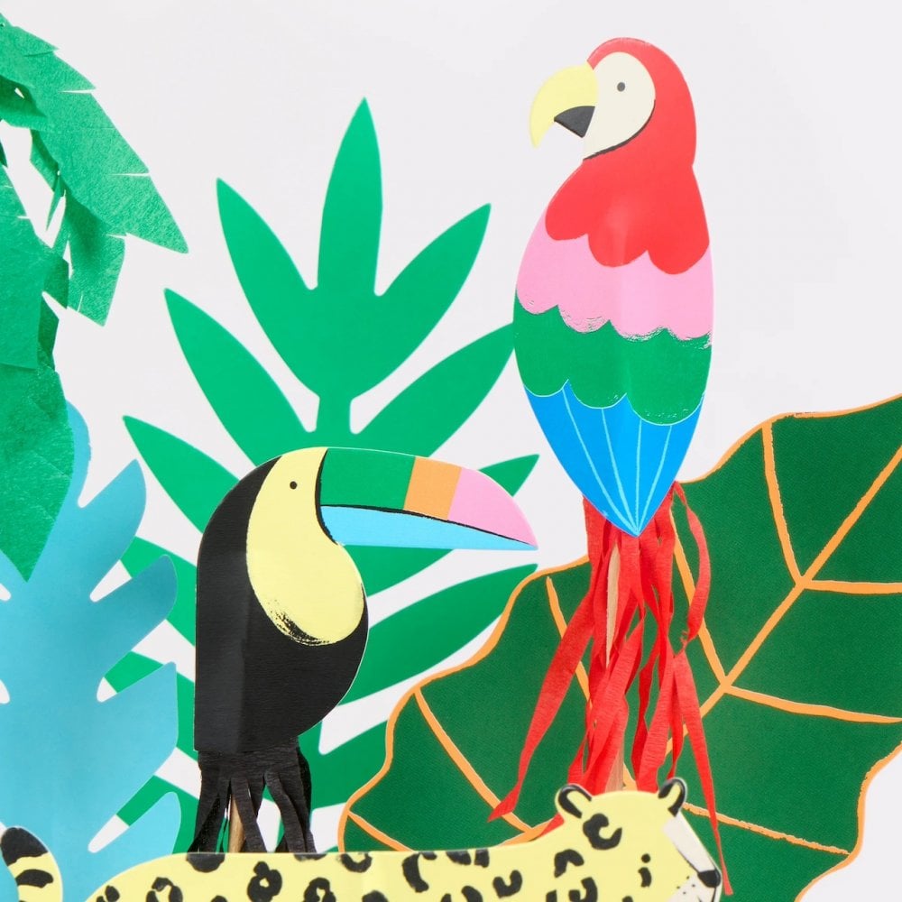 JUNGLE JAMBOREE CAKE TOPPERS