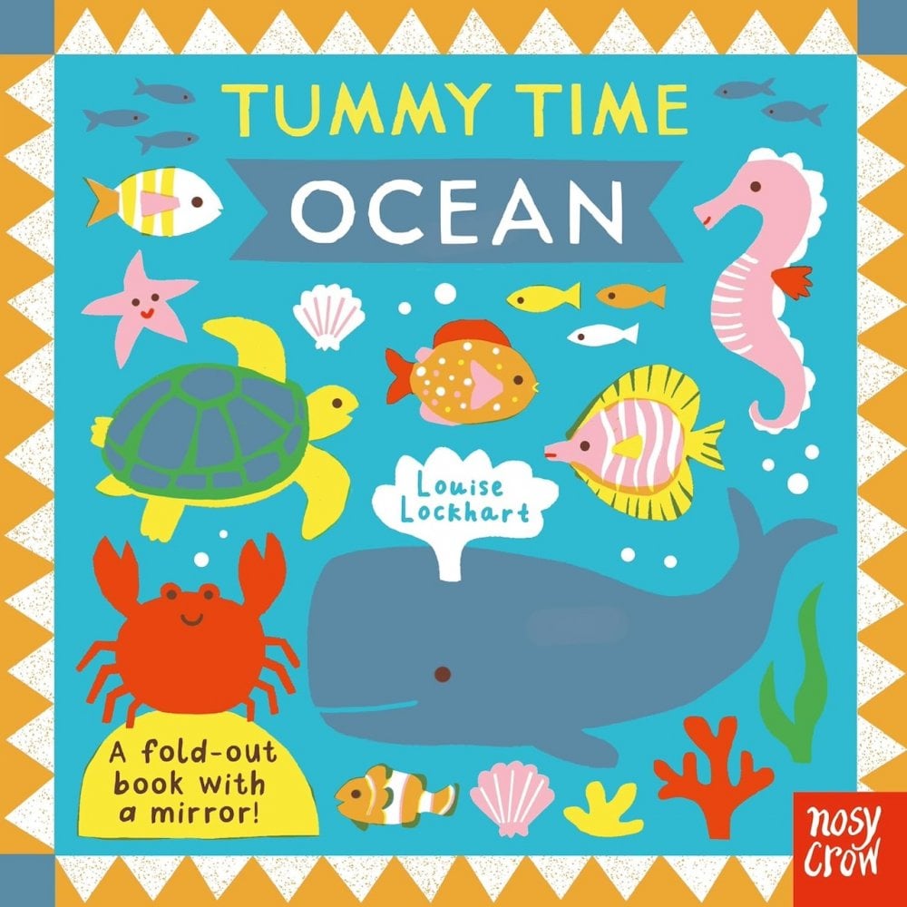 TUMMY TIME - OCEAN BOARD BOOK (0-2 YEARS)