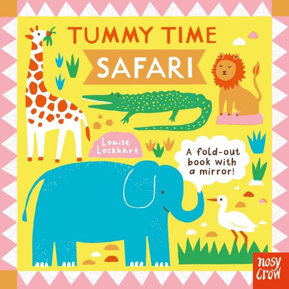 TUMMY TIME - SAFARI BOARD BOOK (0-2 YEARS)