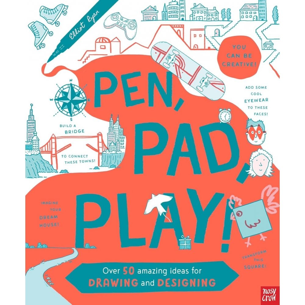 PEN, PAD, PLAY! DESIGN BOOK (7-9 YEARS)