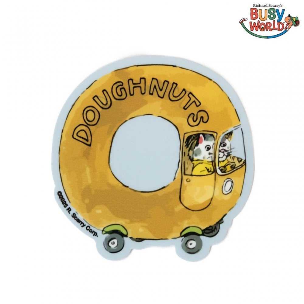 DOUGHNUT CAR STICKER