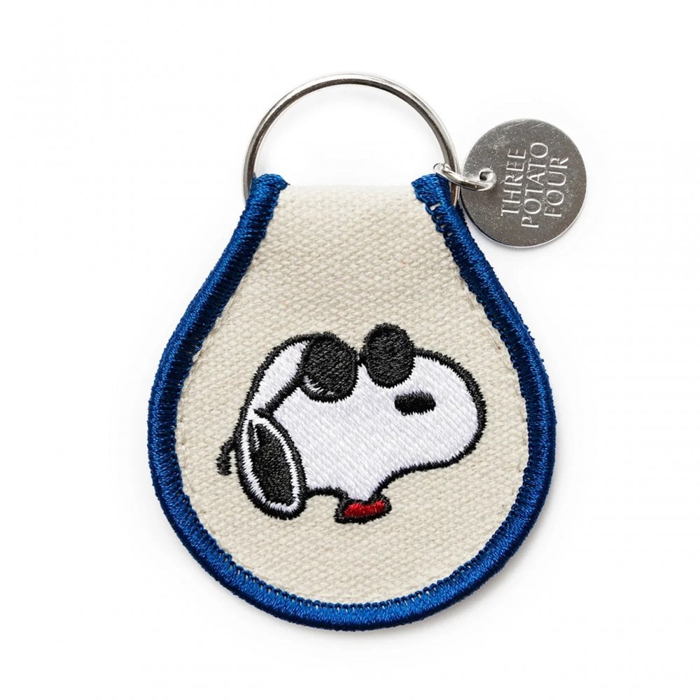 SNOOPY JOE COOL PATCH KEYRING