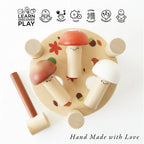 WOODEN MUSHROOM HAMMER GAME