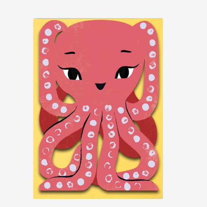 SHAPED OCTOPUS CARD