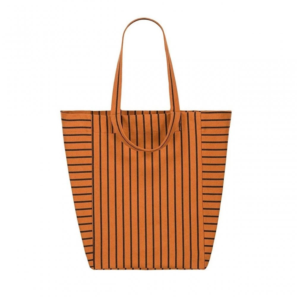 ELISABETH TOTE BAG - GINGER TENNIS STRIPE