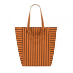 ELISABETH TOTE BAG - GINGER TENNIS STRIPE