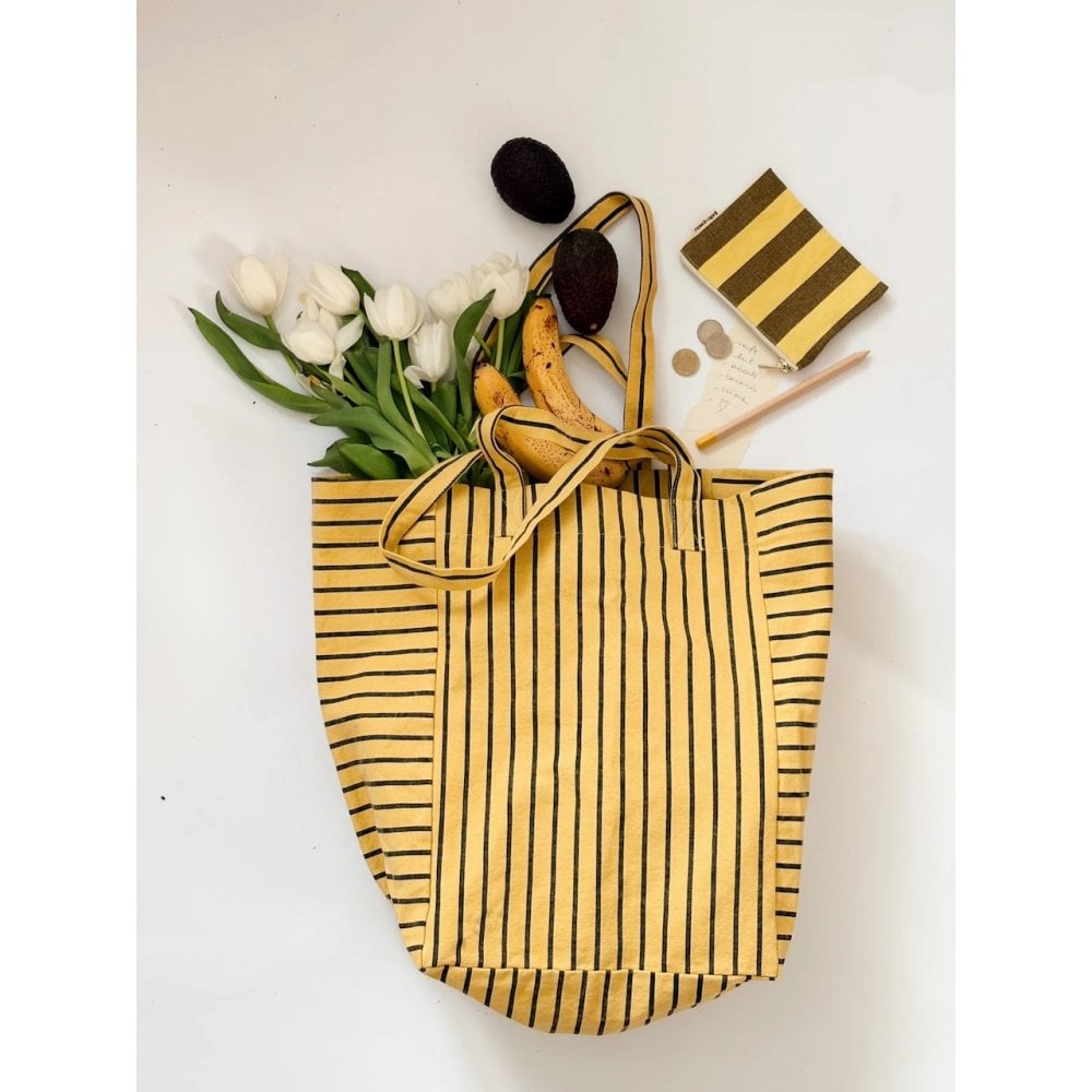 ELISABETH TOTE BAG - BAMBOU TENNIS STRIPE