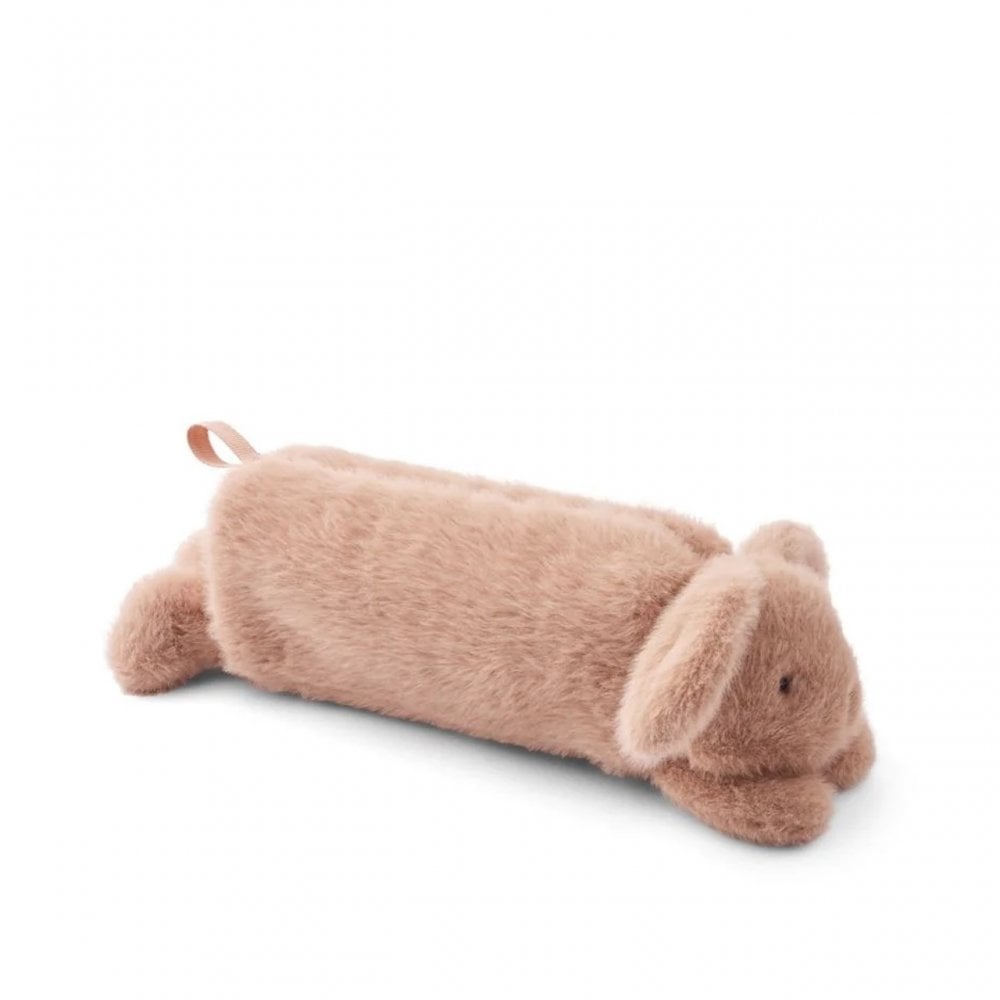 DARLINA RABBIT PLUSH POUCH - PALE TUSCANY