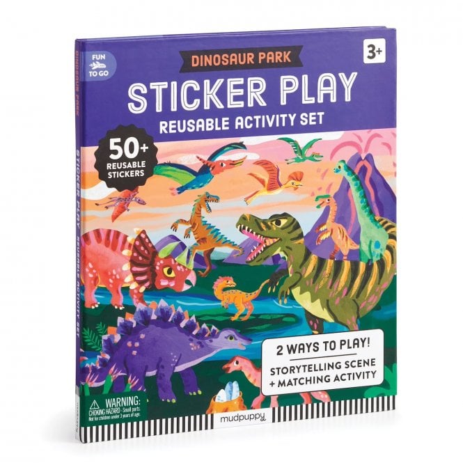 STICKER PLAY REUSABLE ACTIVITY SET - DINOSAUR PARK