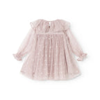 DERA B DRESS - CLOUD GREY HEARTS