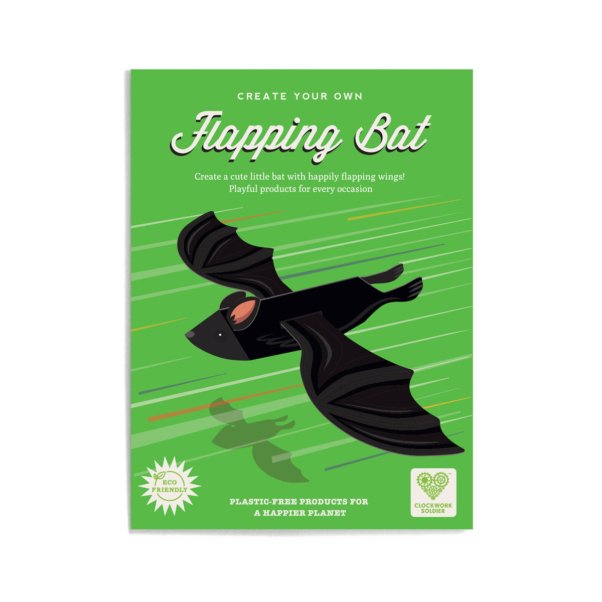 CREATE YOUR OWN FLAPPING BAT (5 YEARS+)