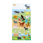 3D PUFFY STICKERS - FARM