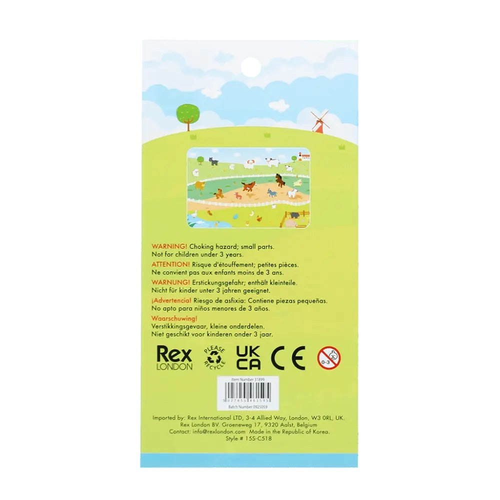 3D PUFFY STICKERS - FARM