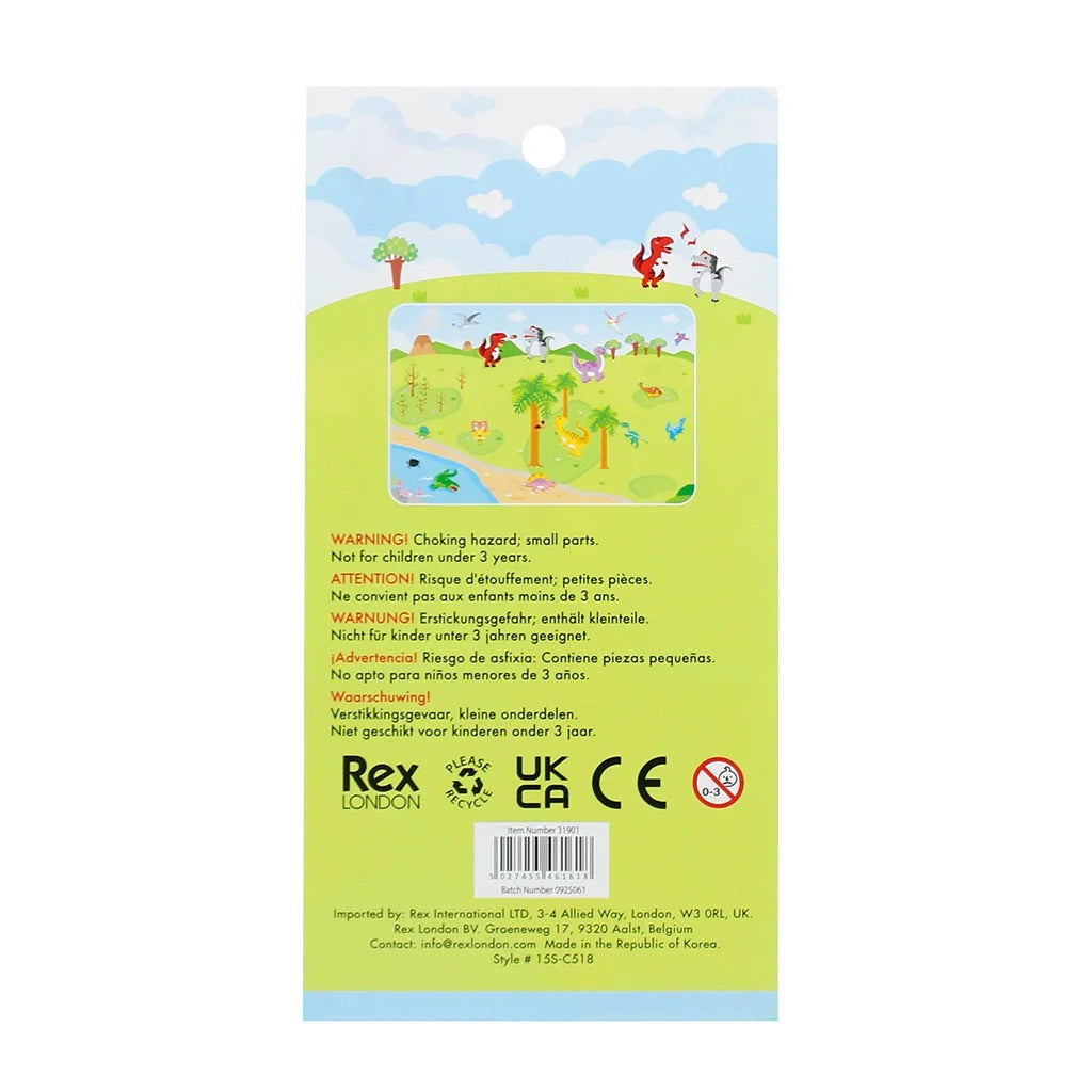3D PUFFY STICKERS - DINOSAURS