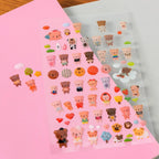 3D PUFFY STICKERS - BEARS